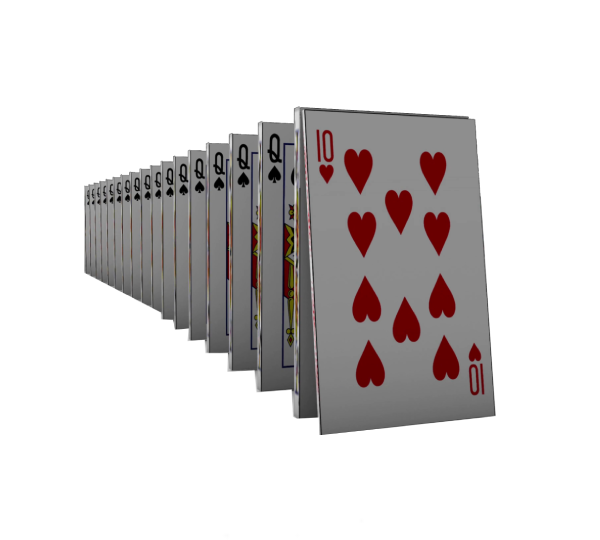 Kortų žaidimas - kortų domino 